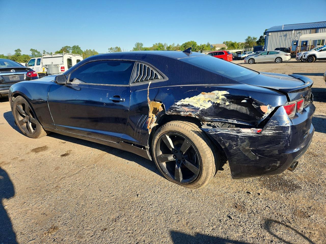 2011 Chevrolet Camaro Lt Blue vin: 2G1FB1ED0B9142677