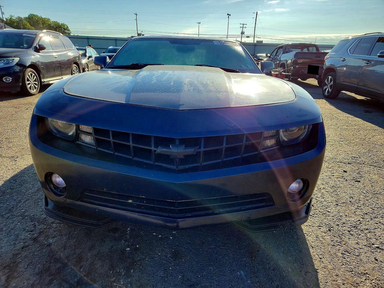 2011 Chevrolet Camaro Lt Blue vin: 2G1FB1ED0B9142677