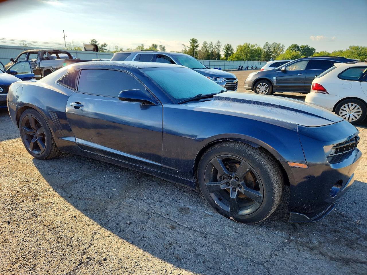 2011 Chevrolet Camaro Lt Blue vin: 2G1FB1ED0B9142677
