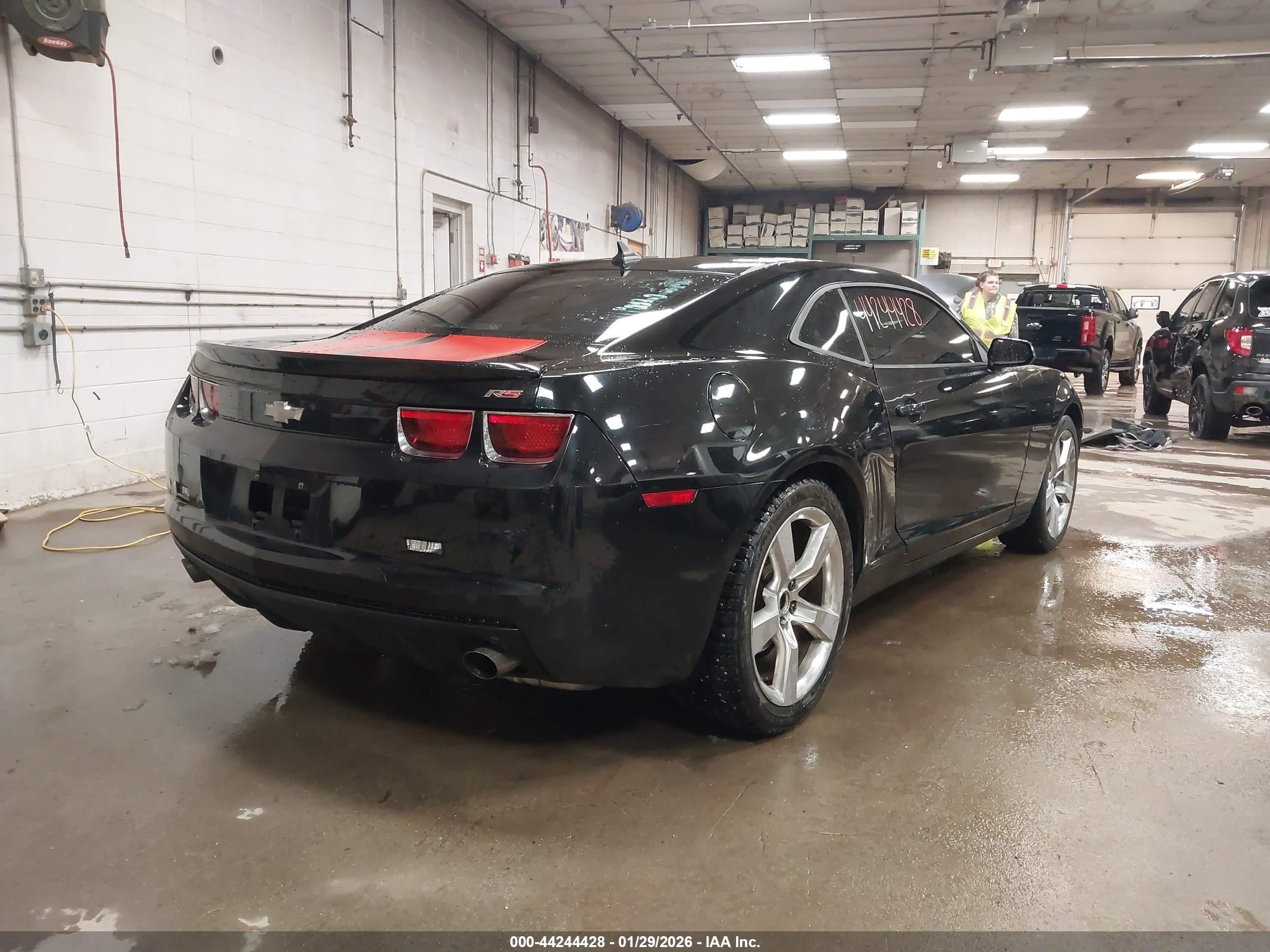 2011 Chevrolet Camaro 1lt Black vin: 2G1FB1ED0B9156370