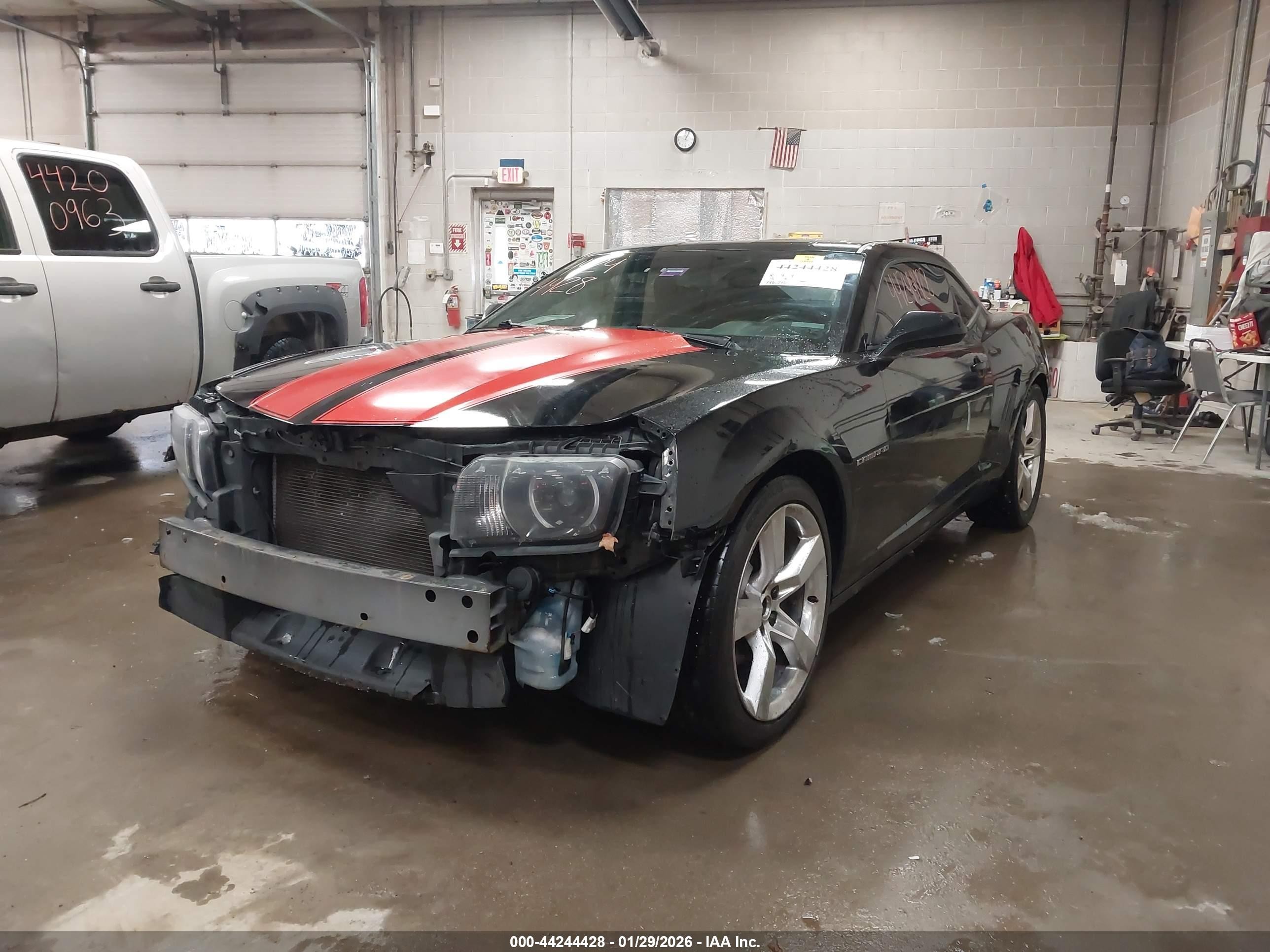 2011 Chevrolet Camaro 1lt Black vin: 2G1FB1ED0B9156370