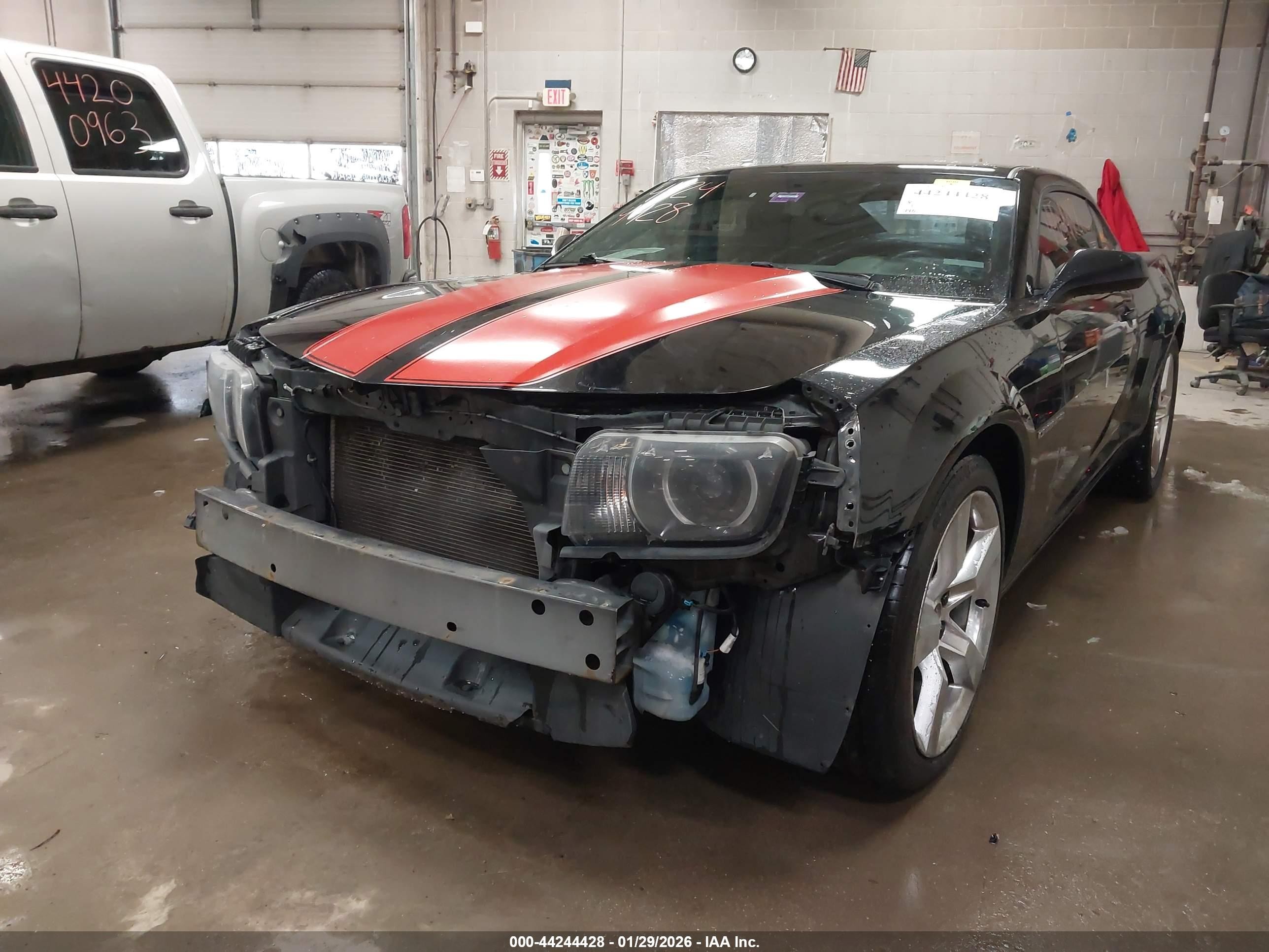 2011 Chevrolet Camaro 1lt Black vin: 2G1FB1ED0B9156370
