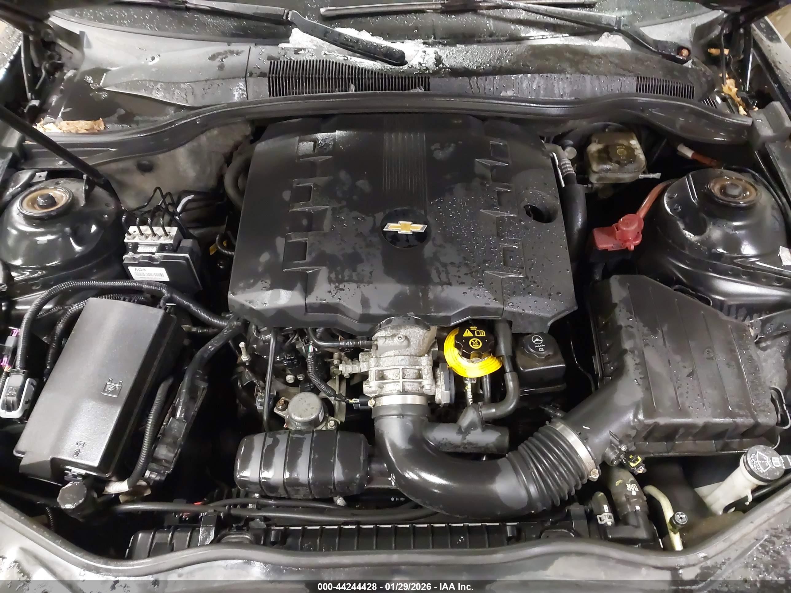 2011 Chevrolet Camaro 1lt Black vin: 2G1FB1ED0B9156370