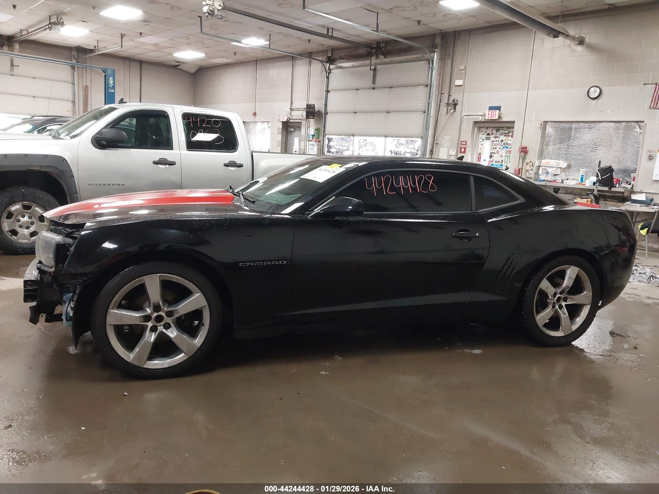 2011 Chevrolet Camaro 1lt Black vin: 2G1FB1ED0B9156370