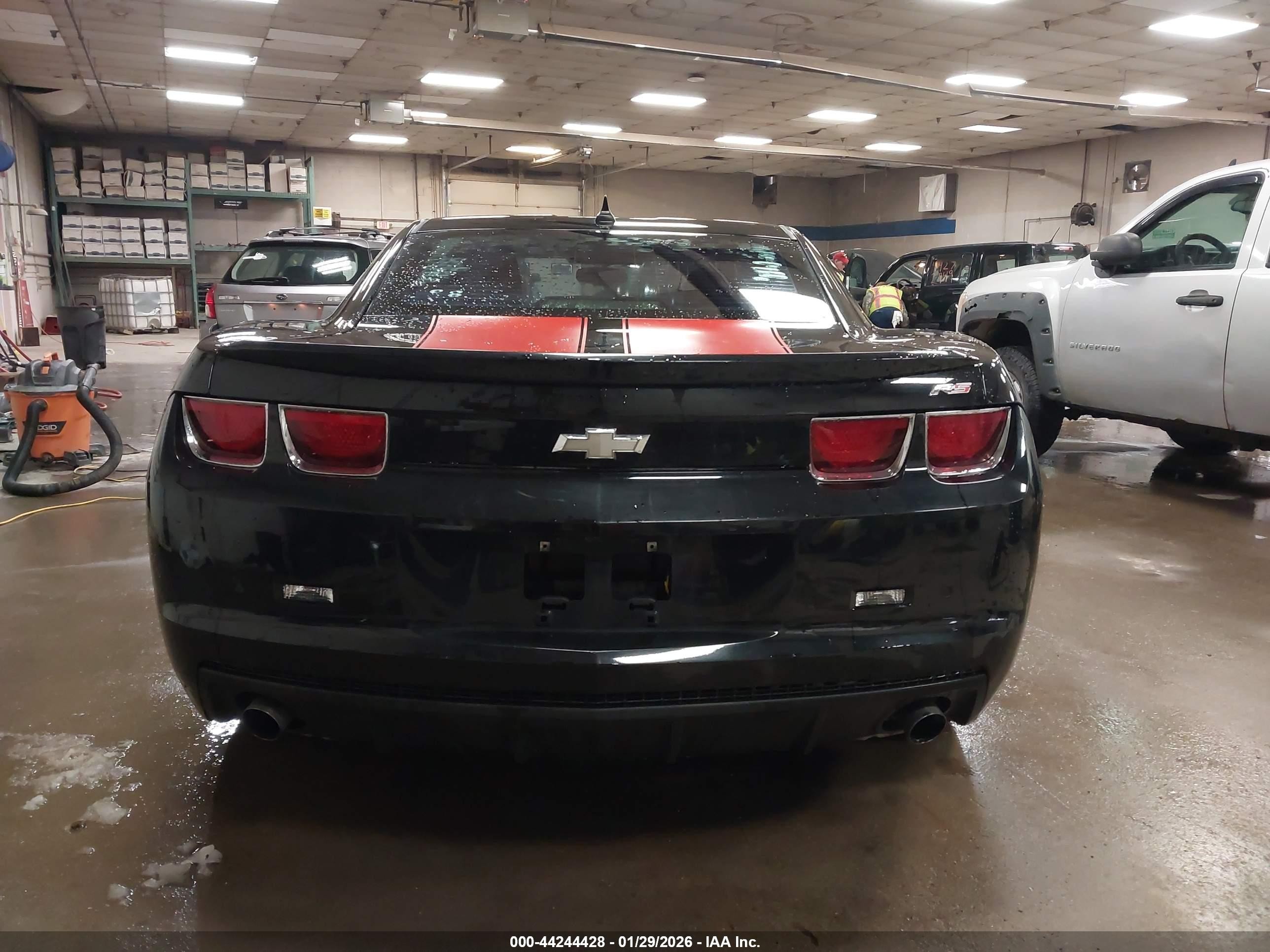 2011 Chevrolet Camaro 1lt Black vin: 2G1FB1ED0B9156370