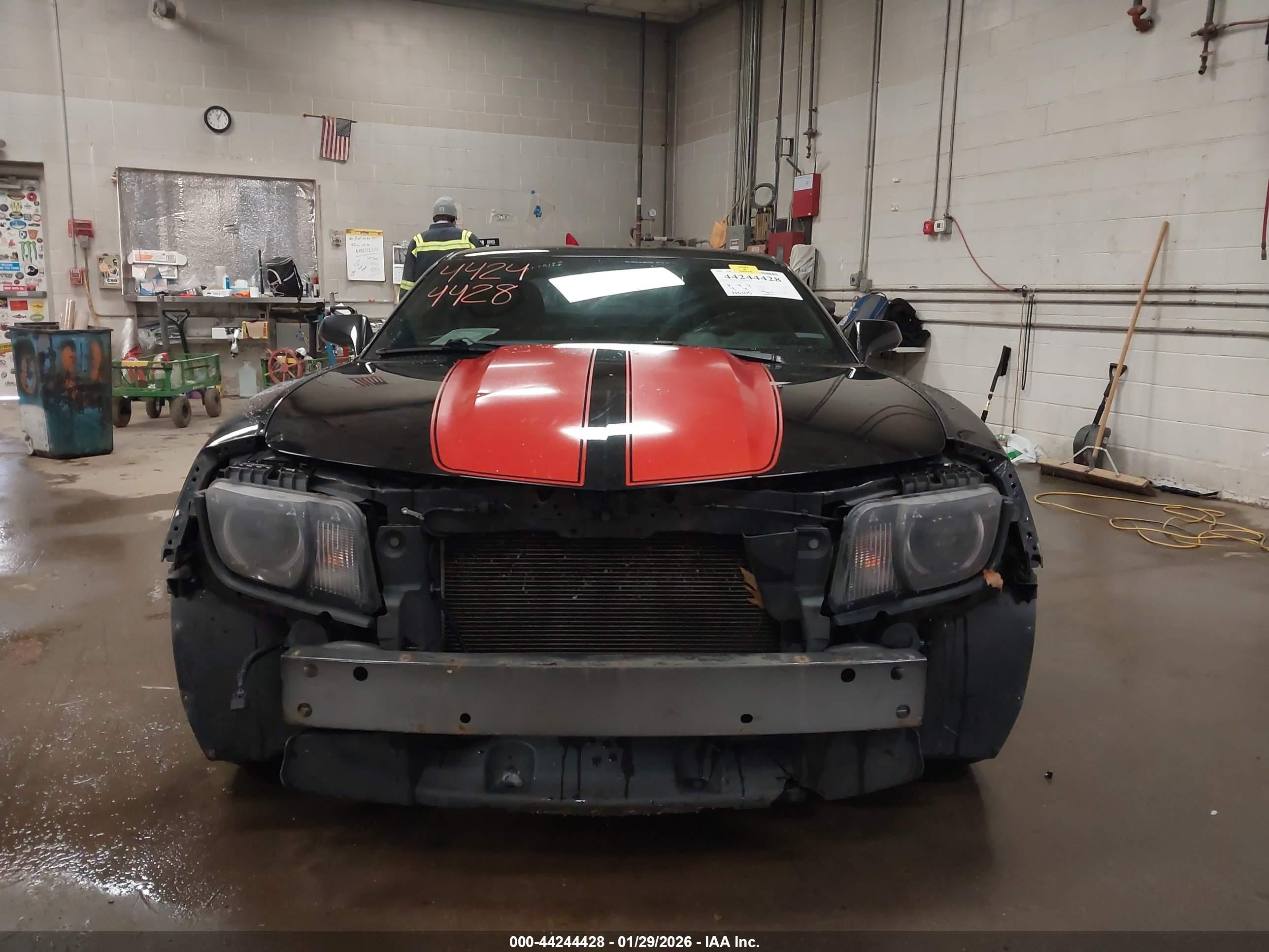 2011 Chevrolet Camaro 1lt Black vin: 2G1FB1ED0B9156370