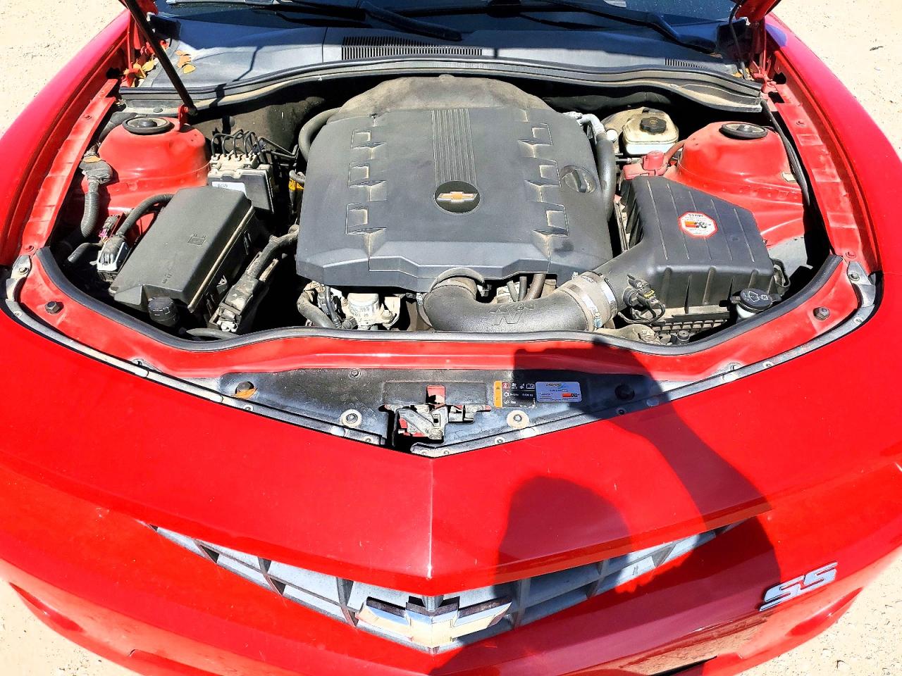2011 Chevrolet Camaro Lt Red vin: 2G1FB1ED0B9200111