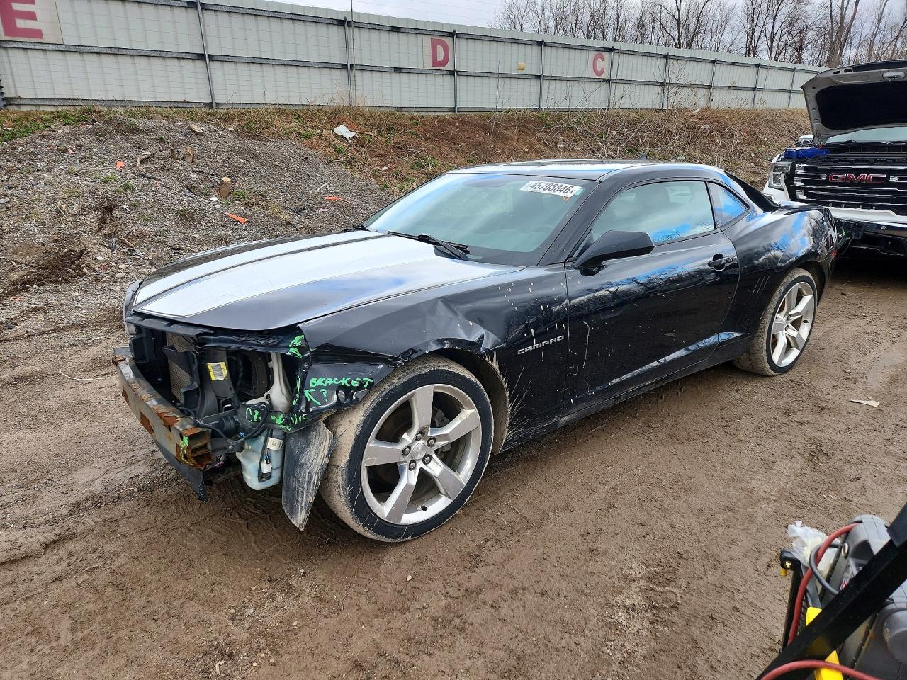 2011 Chevrolet Camaro Lt Black vin: 2G1FB1ED0B9207608