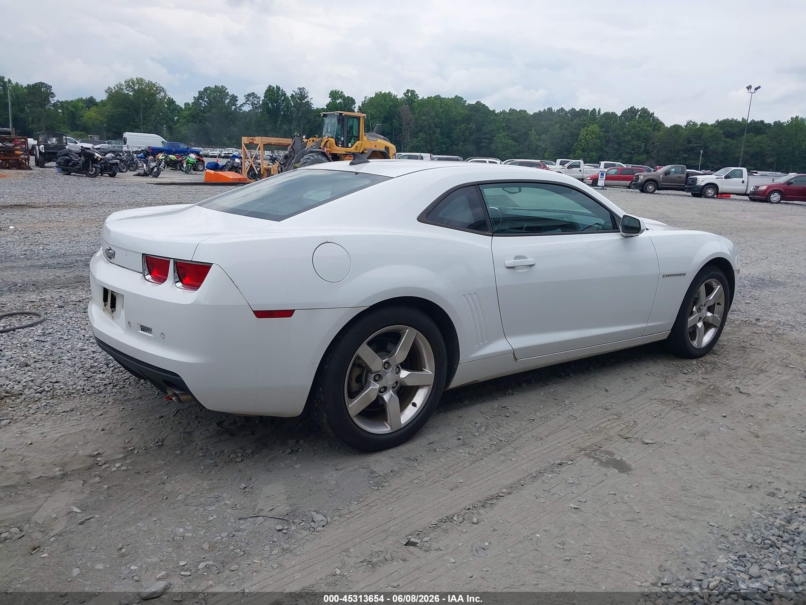2011 Chevrolet Camaro 1lt Белый vin: 2G1FB1ED1B9126536