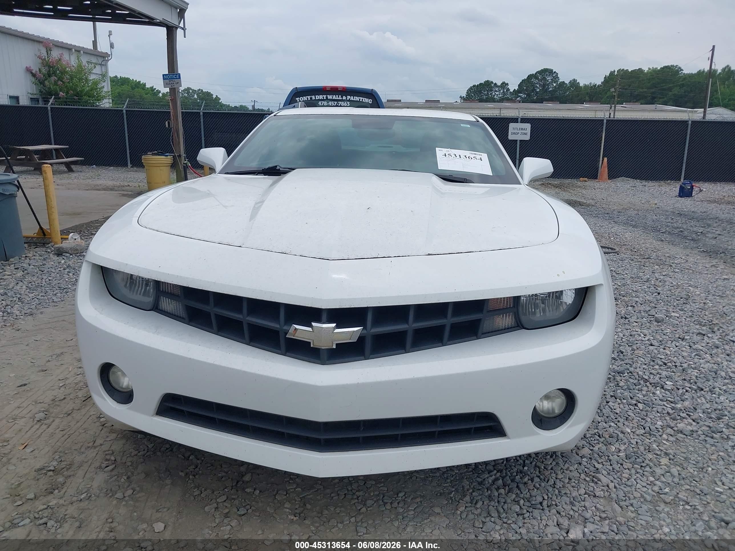 2011 Chevrolet Camaro 1lt Белый vin: 2G1FB1ED1B9126536