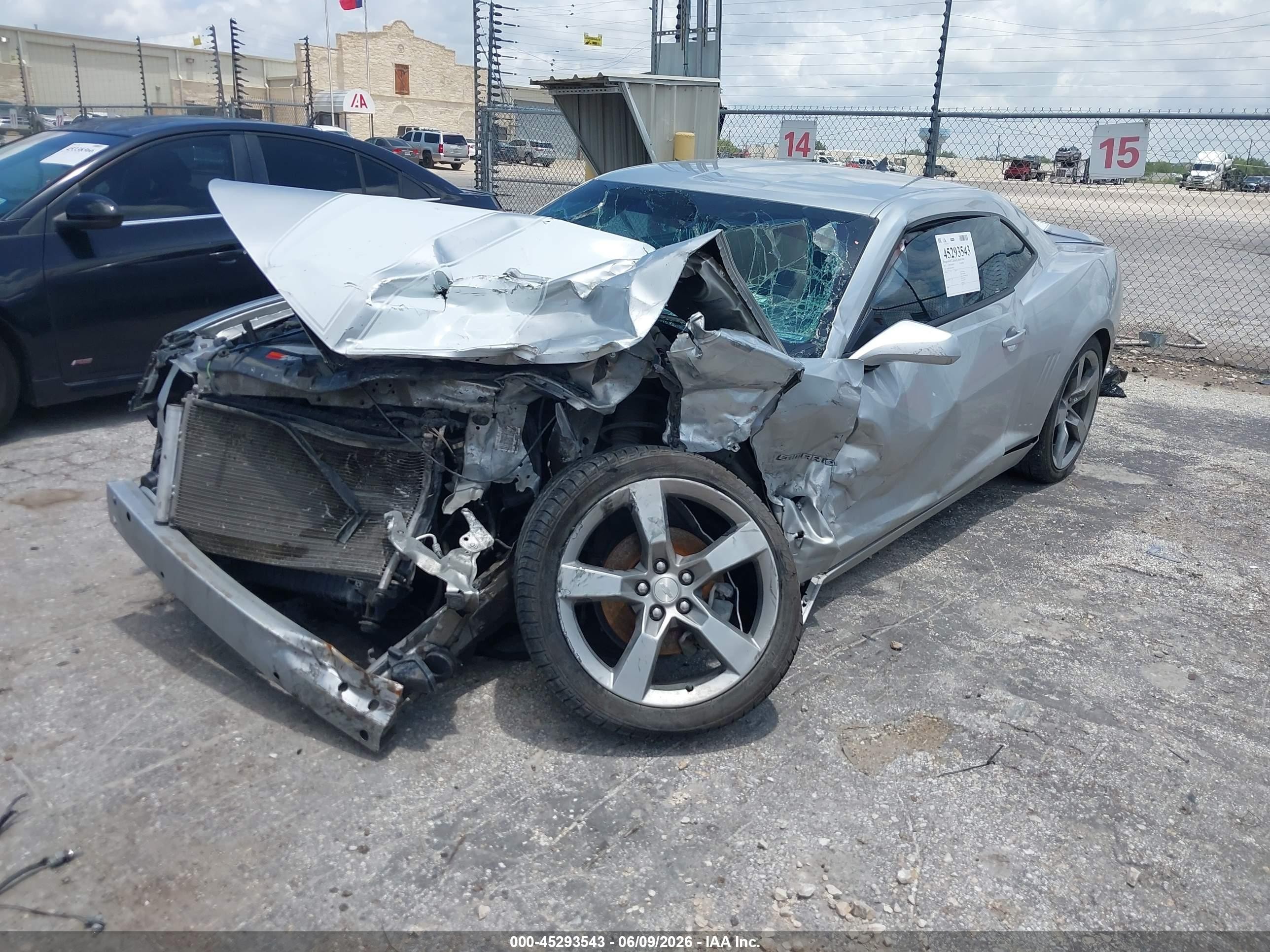 2011 Chevrolet Camaro 1lt Silver vin: 2G1FB1ED1B9138458