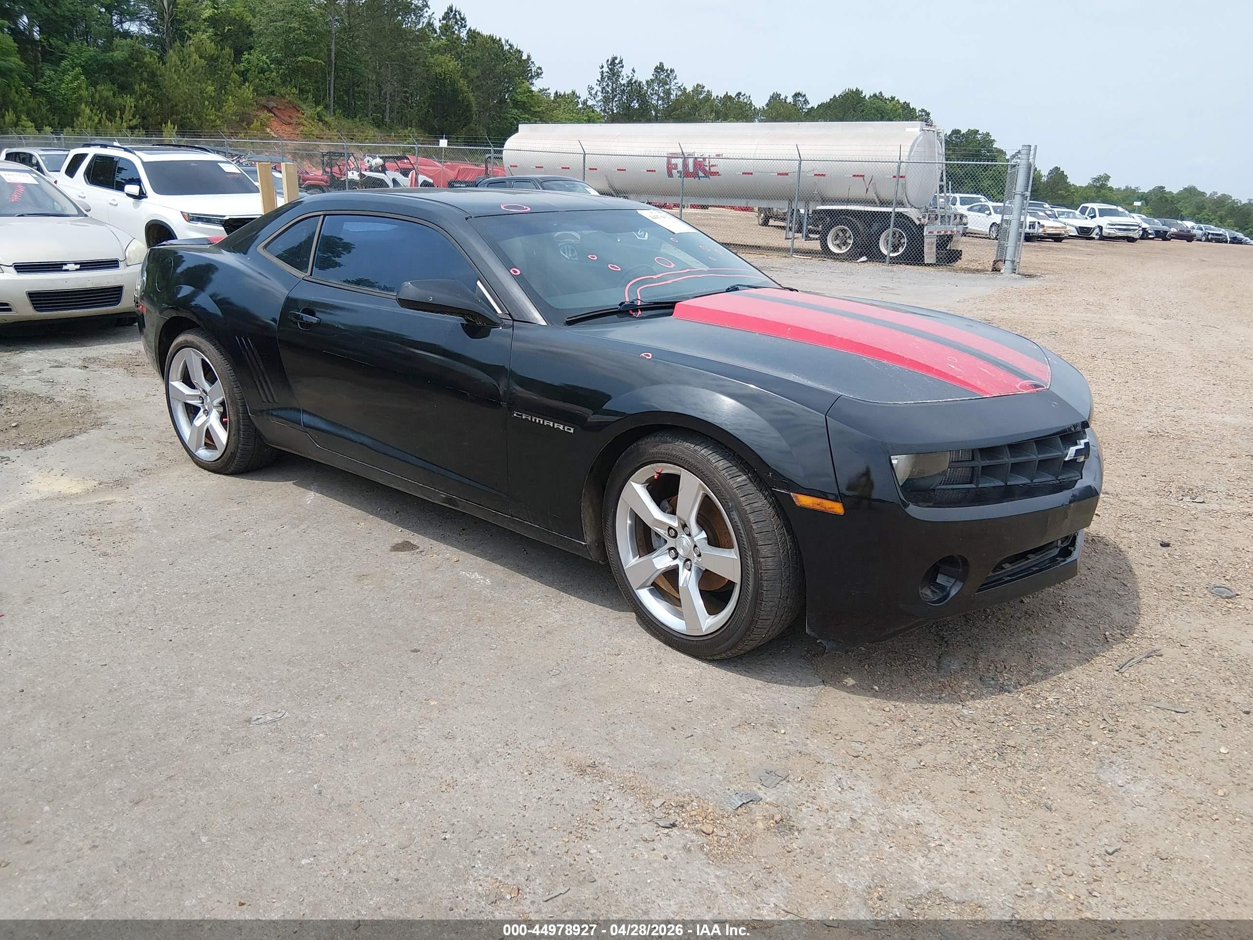2011 Chevrolet Camaro 1lt Black vin: 2G1FB1ED1B9153560