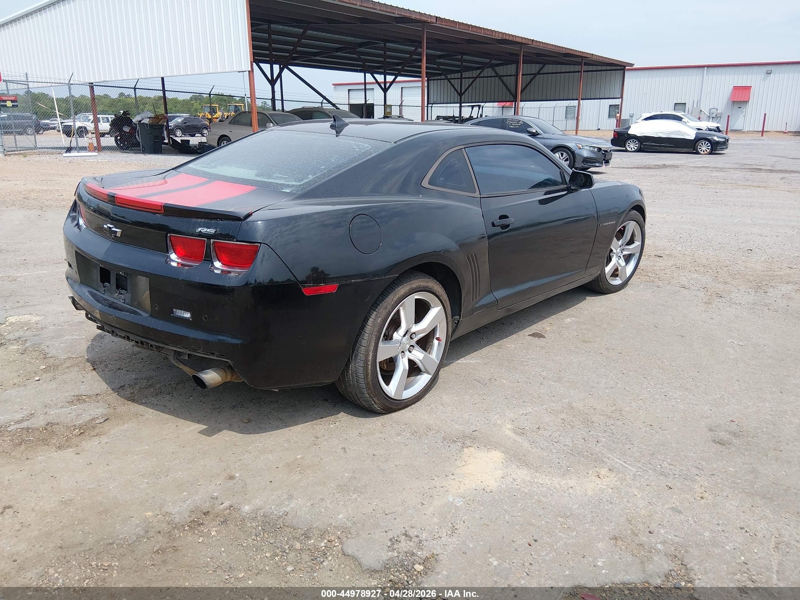2011 Chevrolet Camaro 1lt Black vin: 2G1FB1ED1B9153560