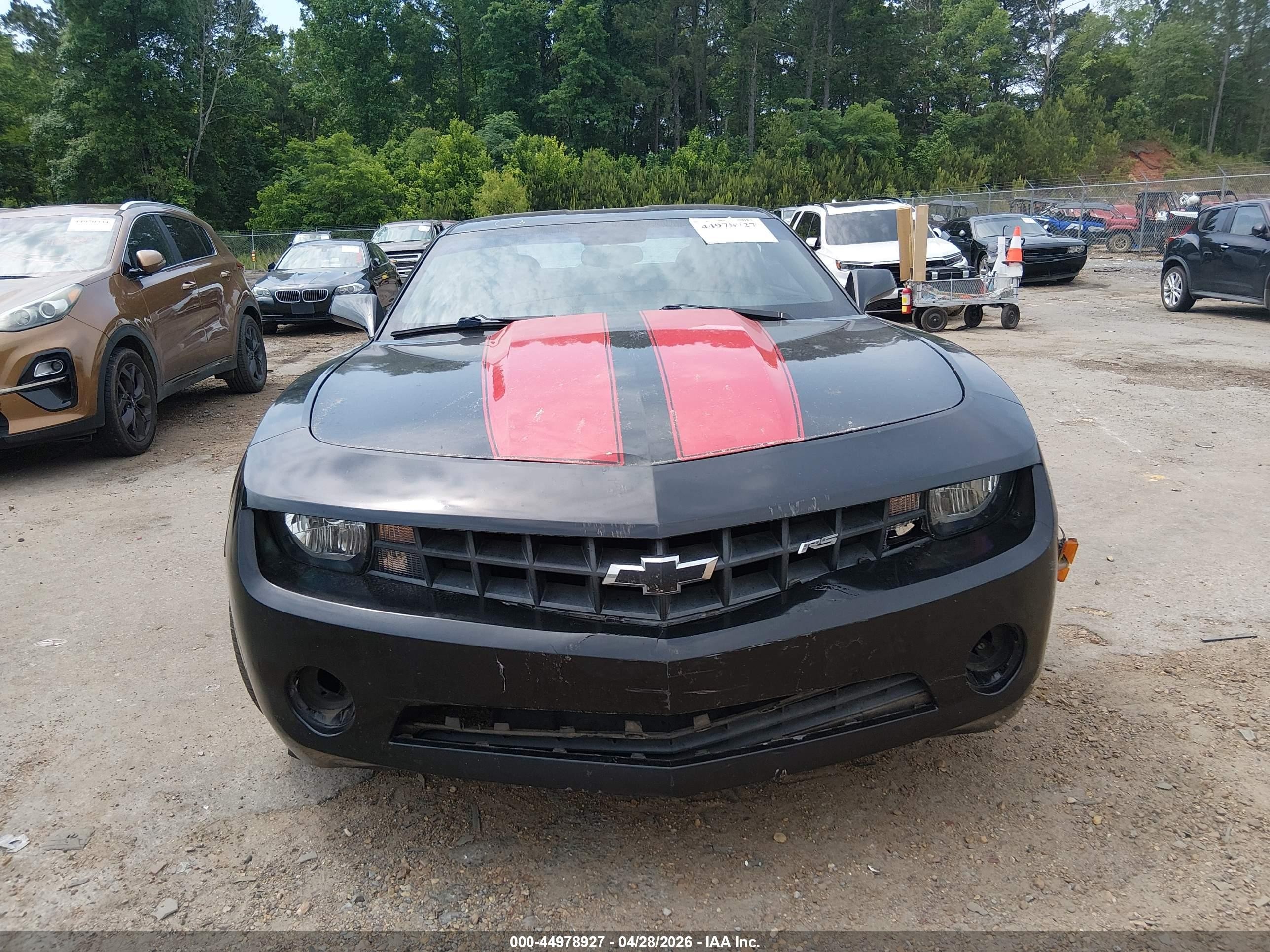 2011 Chevrolet Camaro 1lt Black vin: 2G1FB1ED1B9153560
