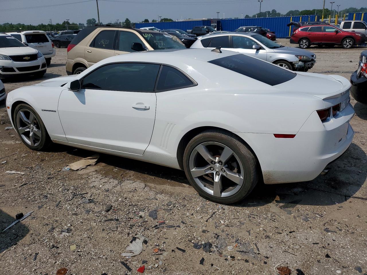 2011 Chevrolet Camaro Lt White vin: 2G1FB1ED1B9211618