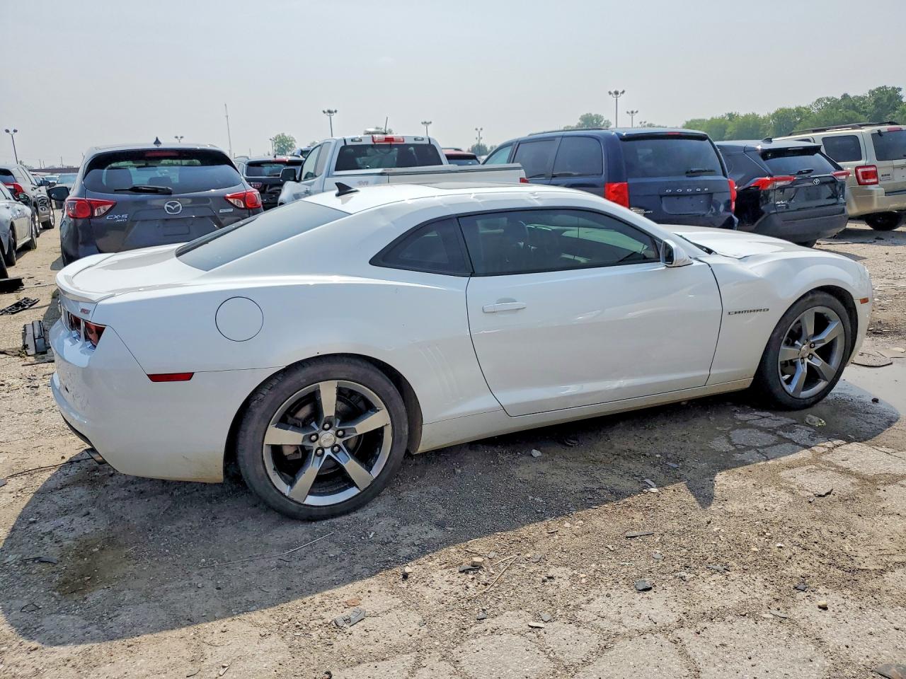 2011 Chevrolet Camaro Lt White vin: 2G1FB1ED1B9211618