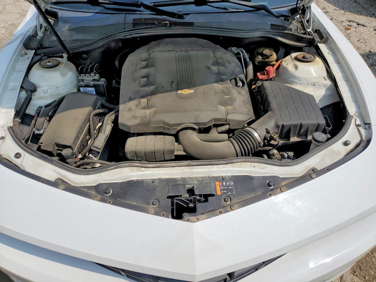 2011 Chevrolet Camaro Lt White vin: 2G1FB1ED1B9211618
