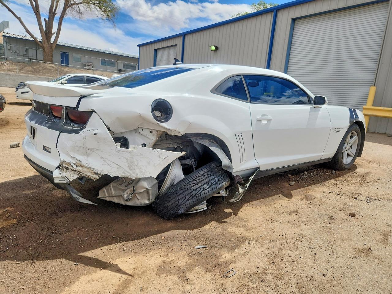 2011 Chevrolet Camaro Lt White vin: 2G1FB1ED2B9149971