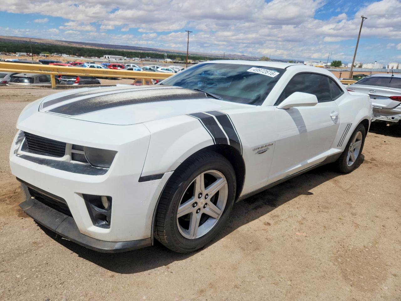 2011 Chevrolet Camaro Lt White vin: 2G1FB1ED2B9149971