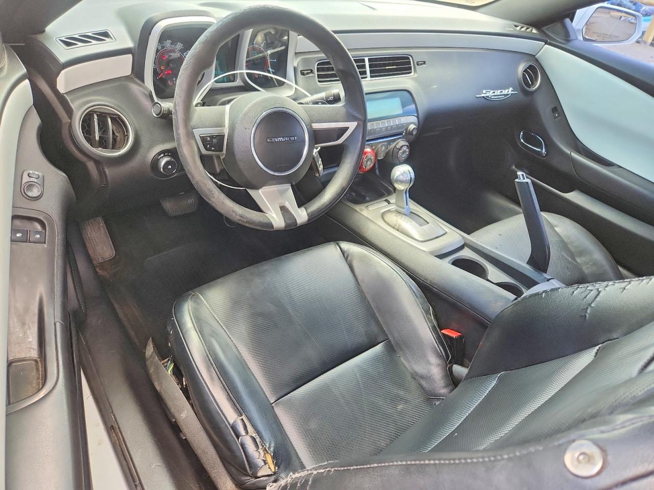 2011 Chevrolet Camaro Lt White vin: 2G1FB1ED2B9149971