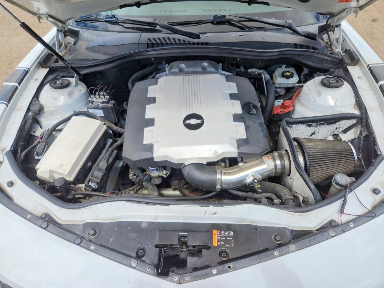 2011 Chevrolet Camaro Lt White vin: 2G1FB1ED2B9149971