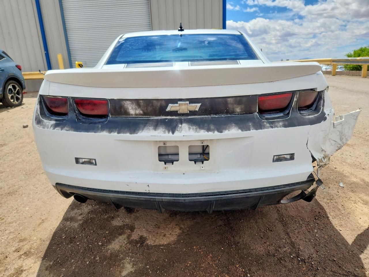 2011 Chevrolet Camaro Lt White vin: 2G1FB1ED2B9149971
