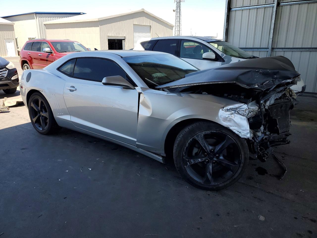 2011 Chevrolet Camaro Silver vin: 2G1FB1ED2B9209845