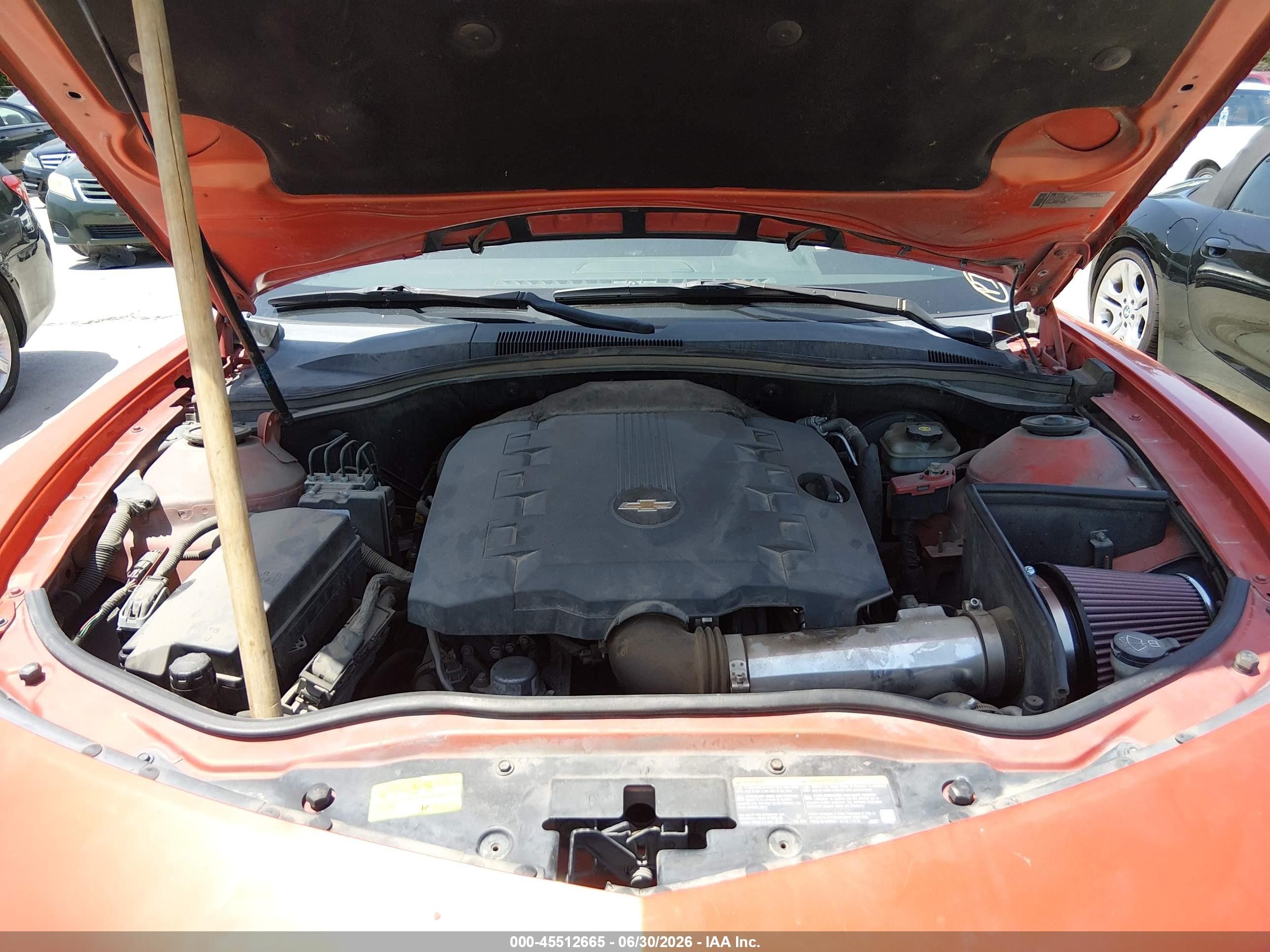 2011 Chevrolet Camaro 1lt Orange vin: 2G1FB1ED3B9105610
