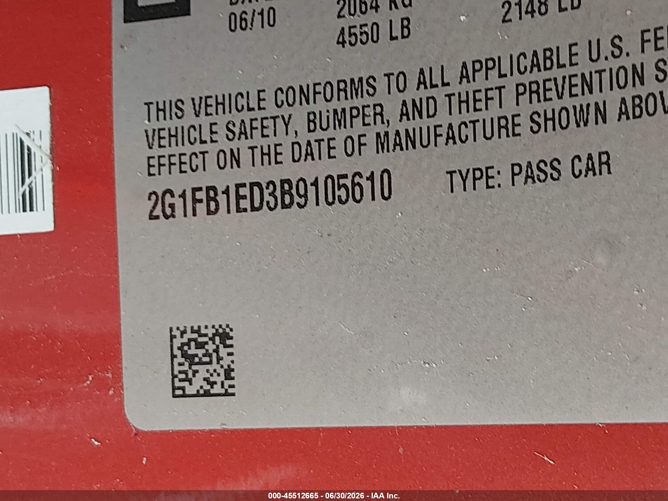 2011 Chevrolet Camaro 1lt Orange vin: 2G1FB1ED3B9105610
