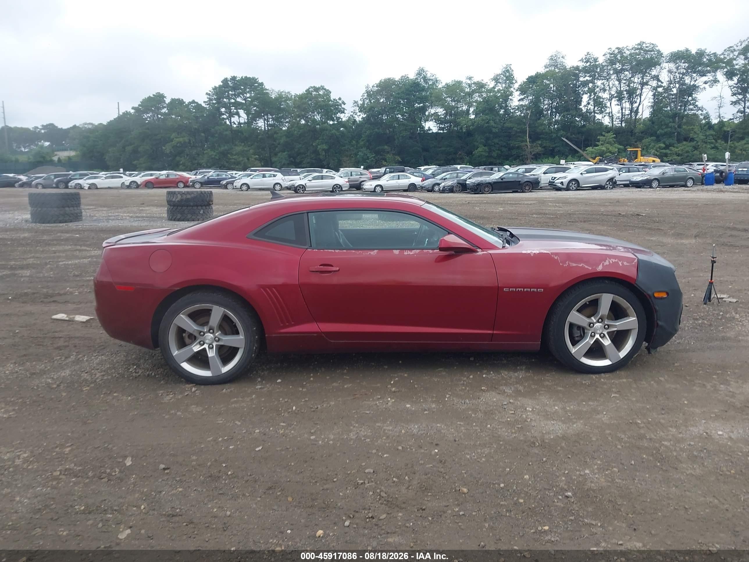 2011 Chevrolet Camaro 1lt Burgundy vin: 2G1FB1ED3B9112721