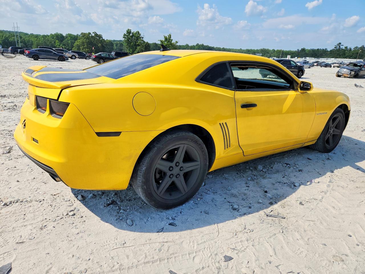2011 Chevrolet Camaro Lt Yellow vin: 2G1FB1ED3B9126957