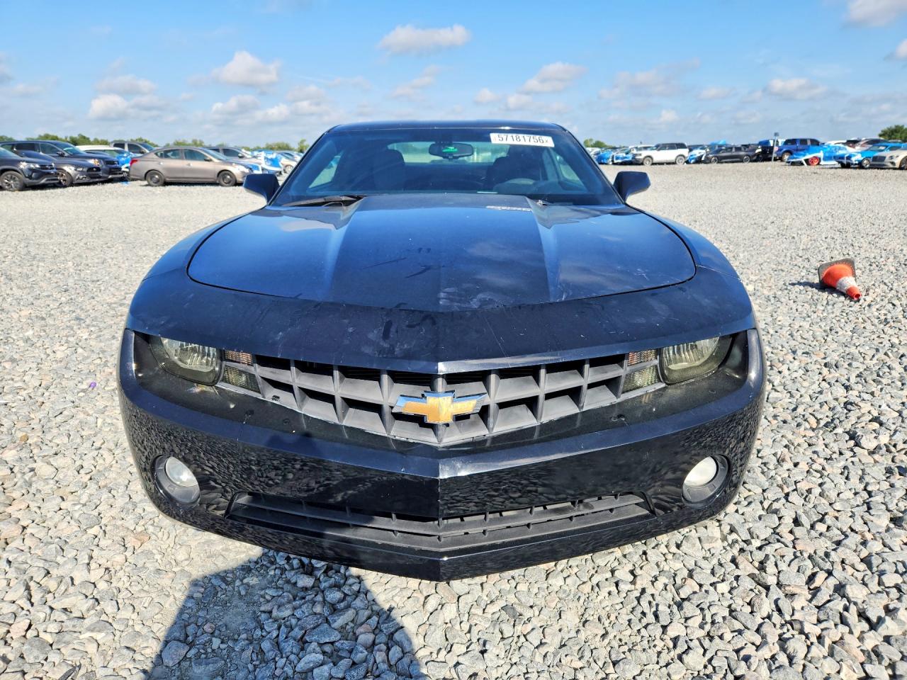 2011 Chevrolet Camaro Lt Black vin: 2G1FB1ED3B9131348