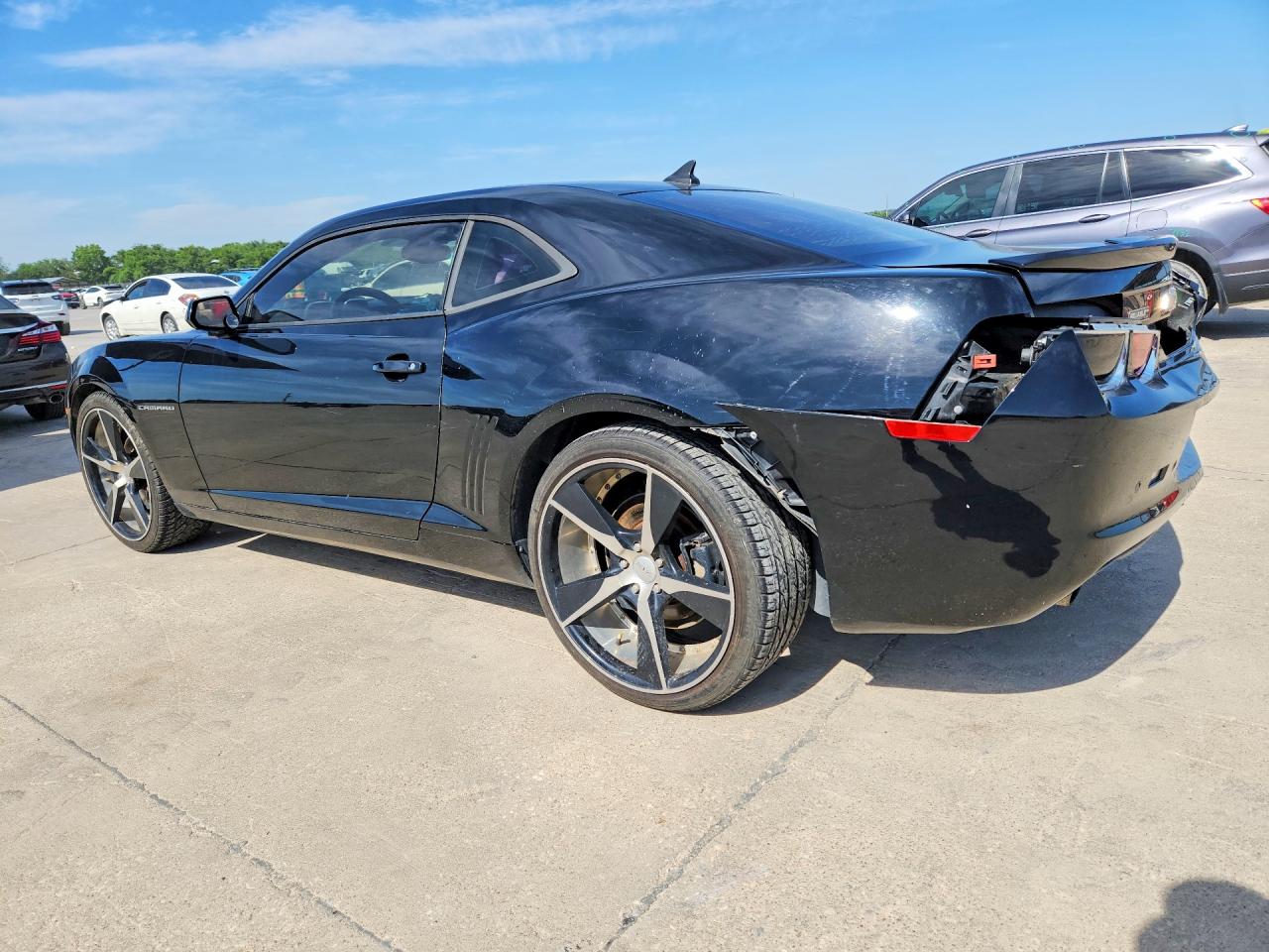 2011 Chevrolet Camaro Lt Black vin: 2G1FB1ED3B9145735