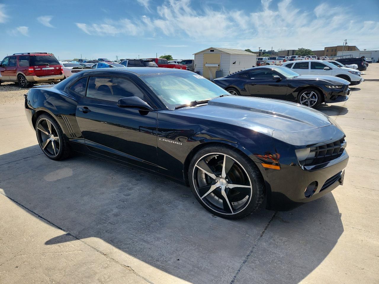 2011 Chevrolet Camaro Lt Black vin: 2G1FB1ED3B9145735