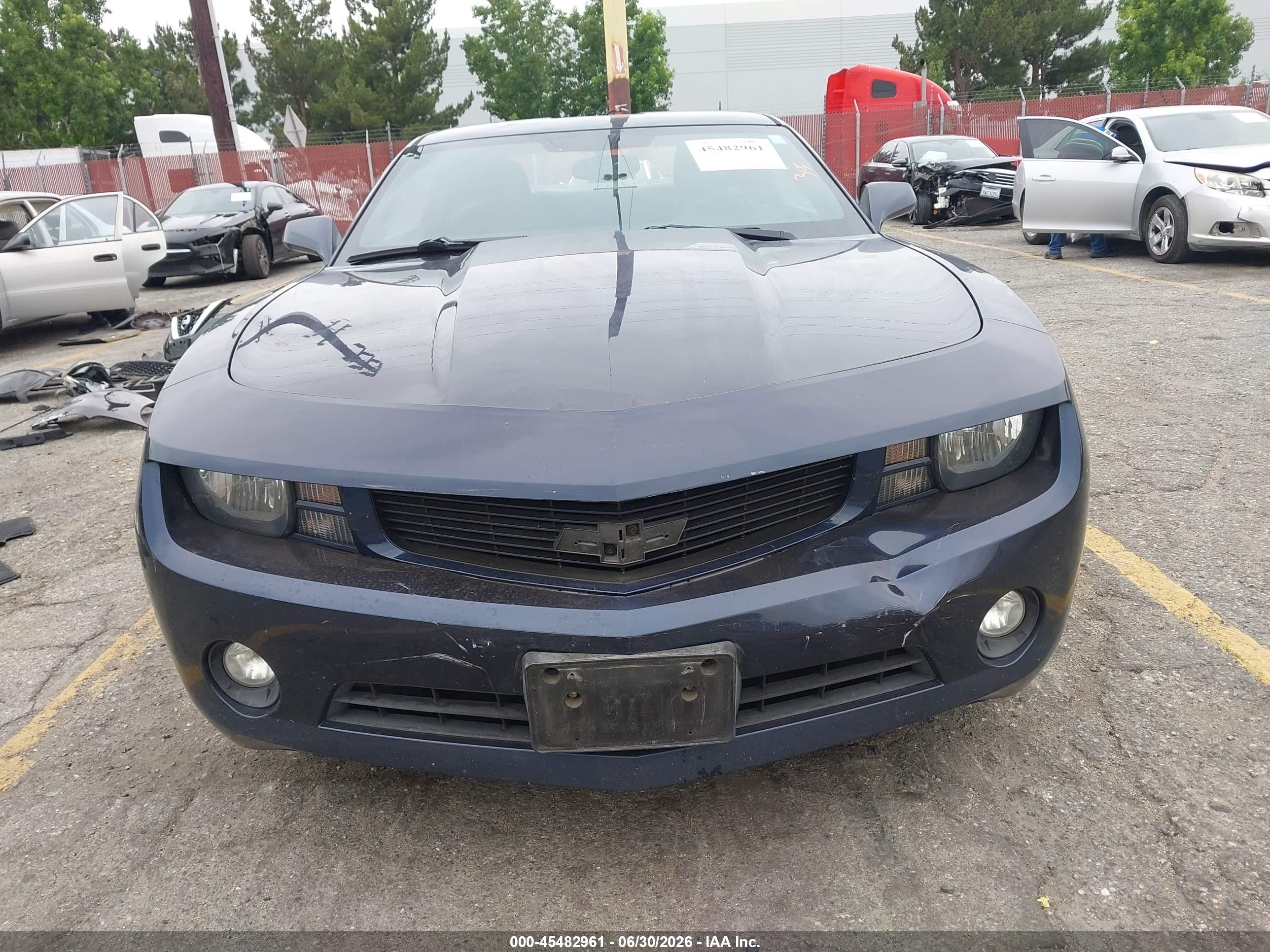 2011 Chevrolet Camaro 1lt Синий vin: 2G1FB1ED3B9173762