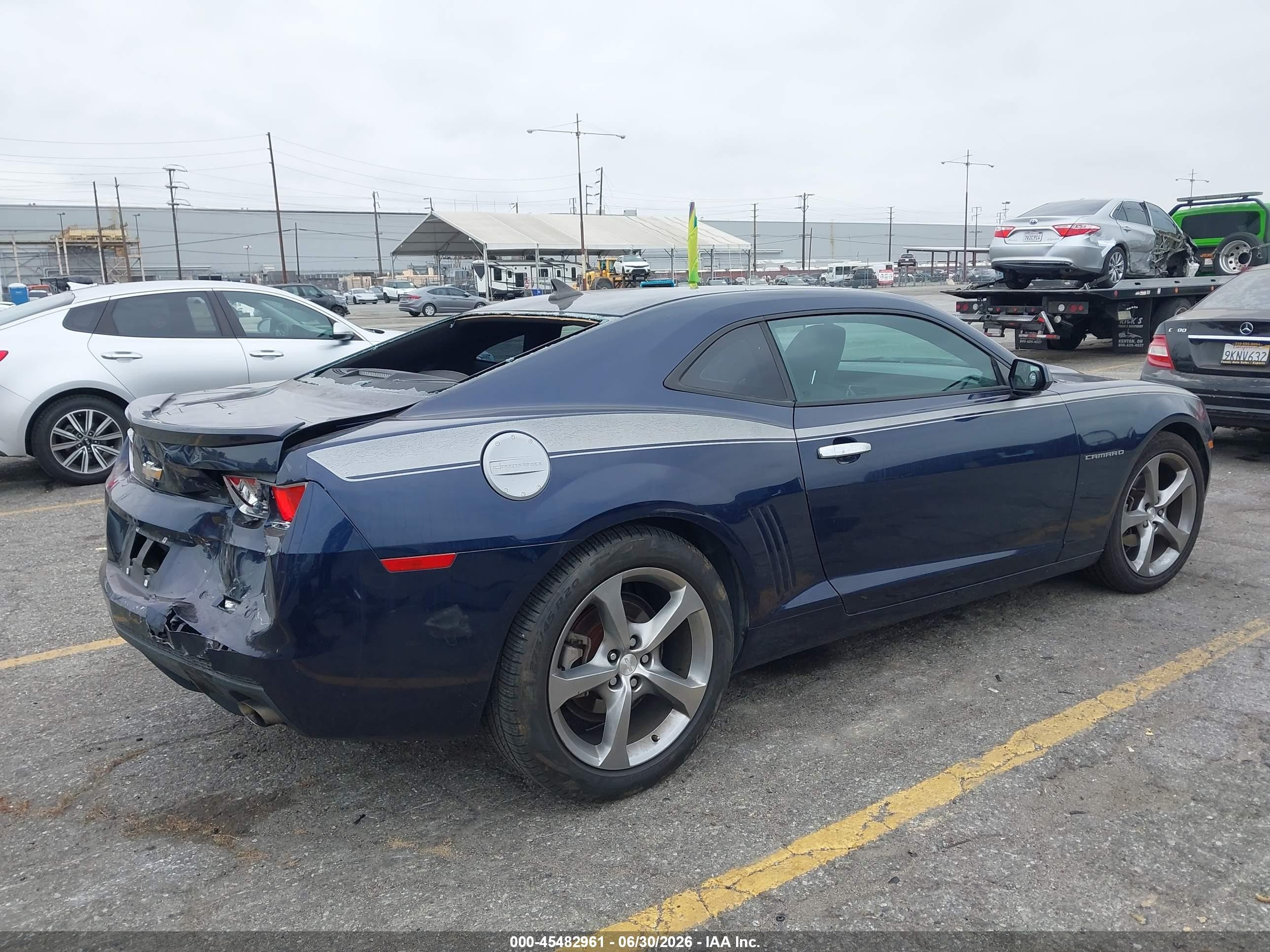2011 Chevrolet Camaro 1lt Синий vin: 2G1FB1ED3B9173762