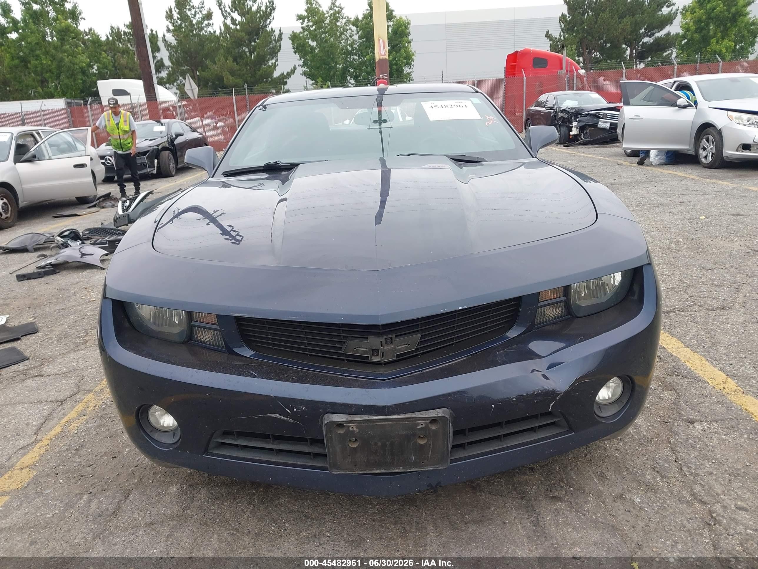 2011 Chevrolet Camaro 1lt Синий vin: 2G1FB1ED3B9173762