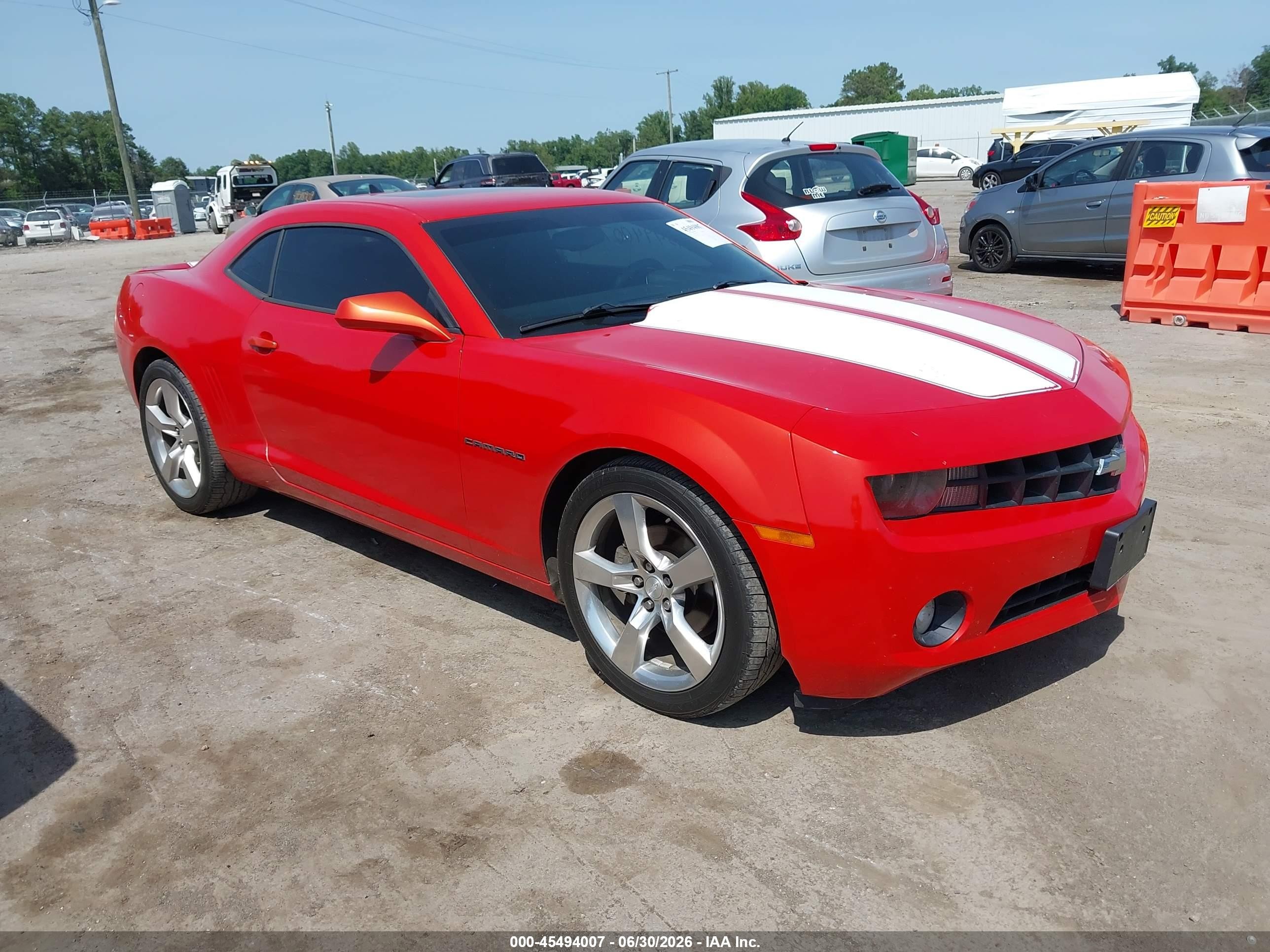 2011 Chevrolet Camaro 1lt Оранжевый vin: 2G1FB1ED3B9205156