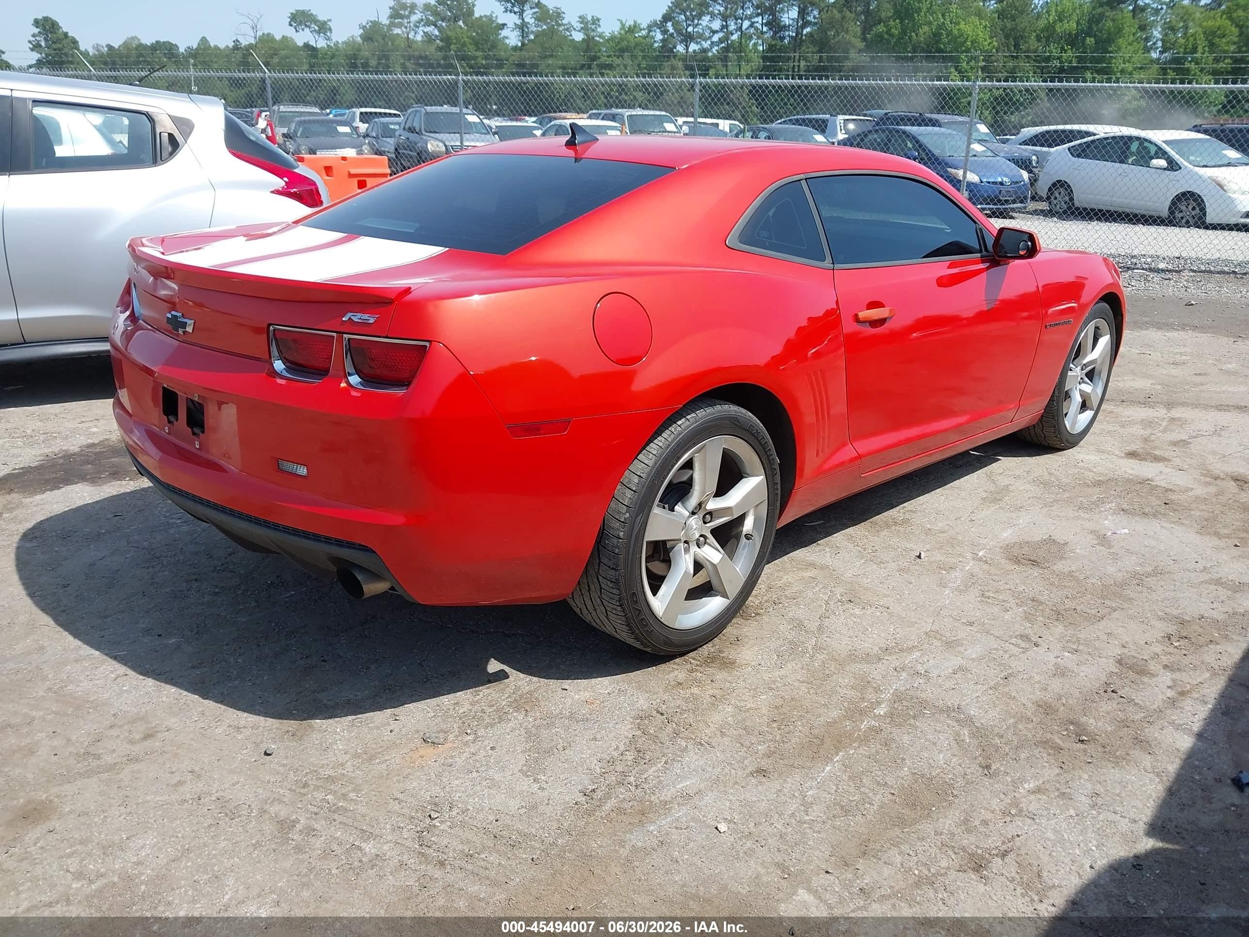 2011 Chevrolet Camaro 1lt Оранжевый vin: 2G1FB1ED3B9205156