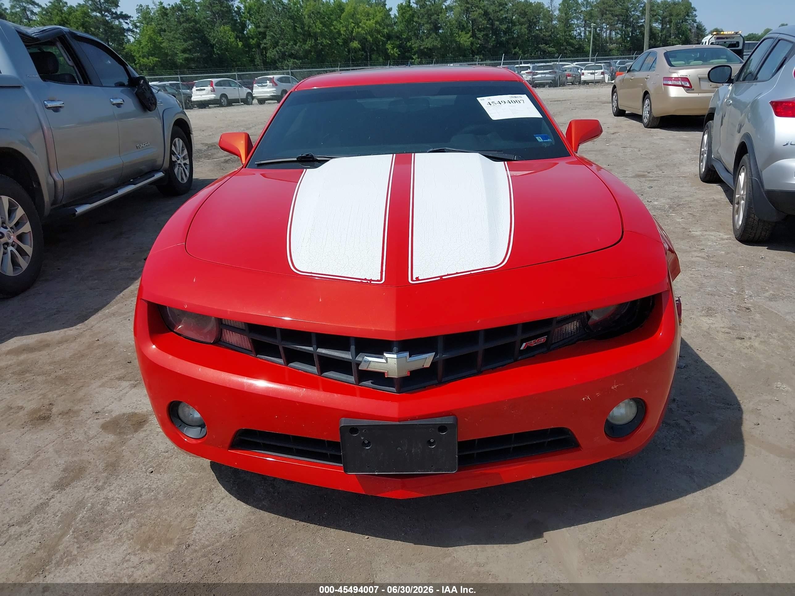 2011 Chevrolet Camaro 1lt Оранжевый vin: 2G1FB1ED3B9205156