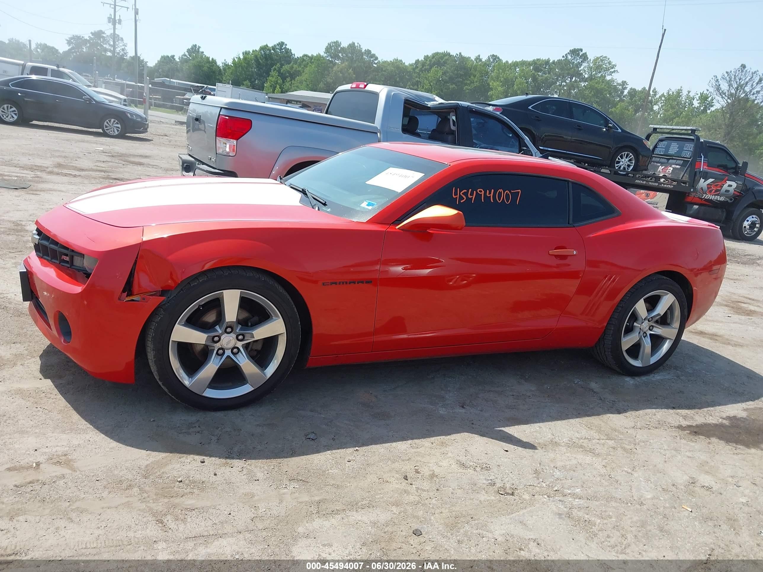 2011 Chevrolet Camaro 1lt Оранжевый vin: 2G1FB1ED3B9205156