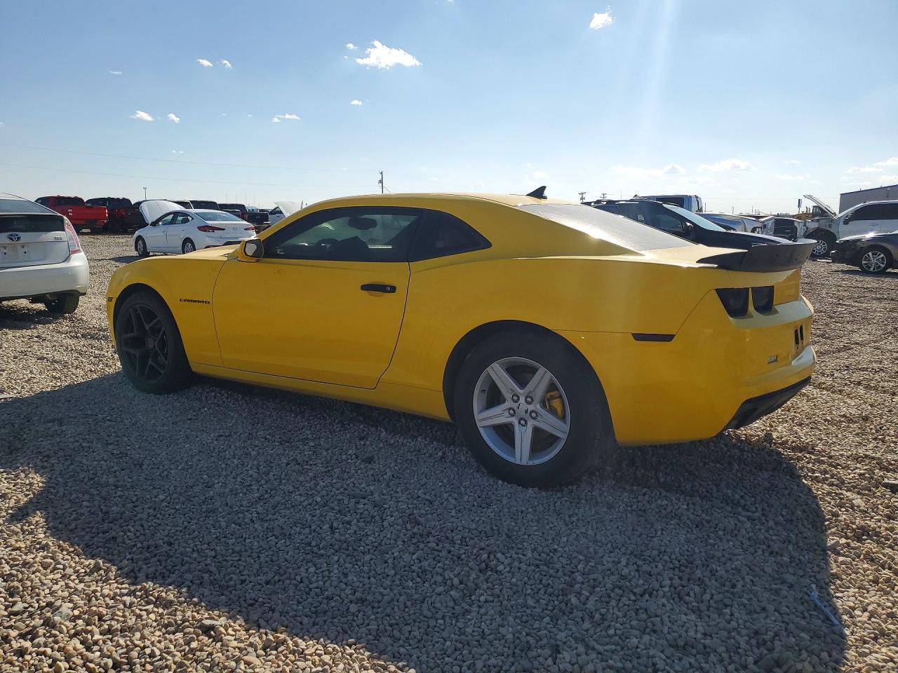 2011 Chevrolet Camaro Lt Yellow vin: 2G1FB1ED4B9110248
