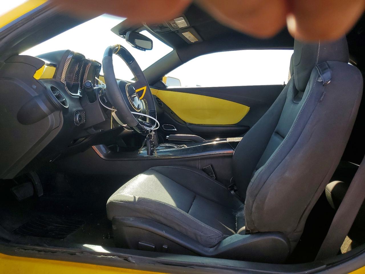 2011 Chevrolet Camaro Lt Yellow vin: 2G1FB1ED4B9110248