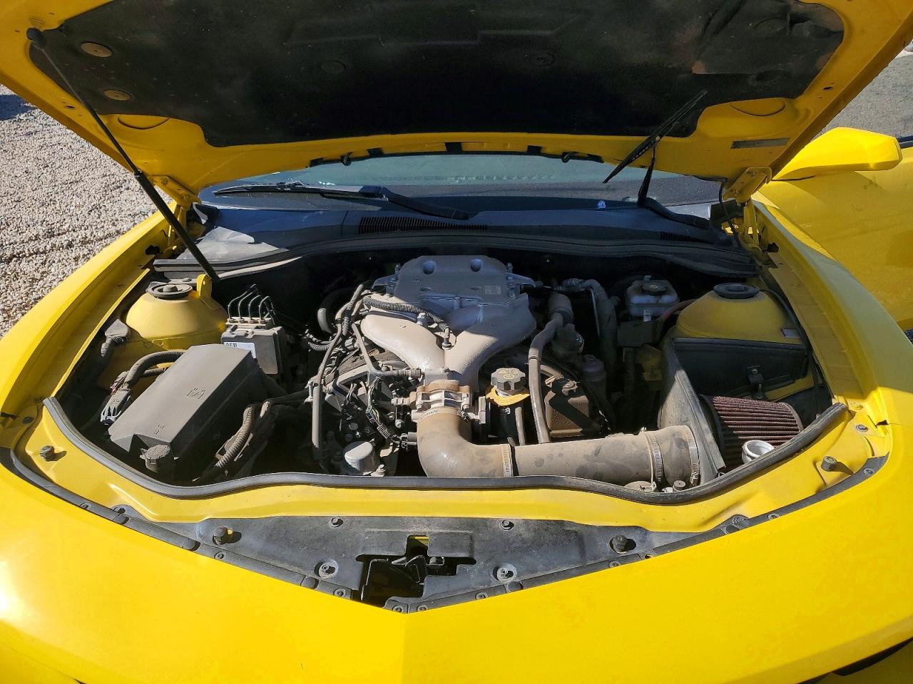 2011 Chevrolet Camaro Lt Yellow vin: 2G1FB1ED4B9110248
