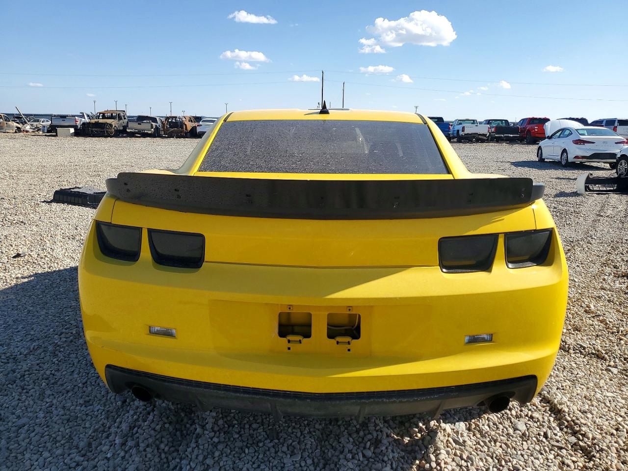 2011 Chevrolet Camaro Lt Yellow vin: 2G1FB1ED4B9110248