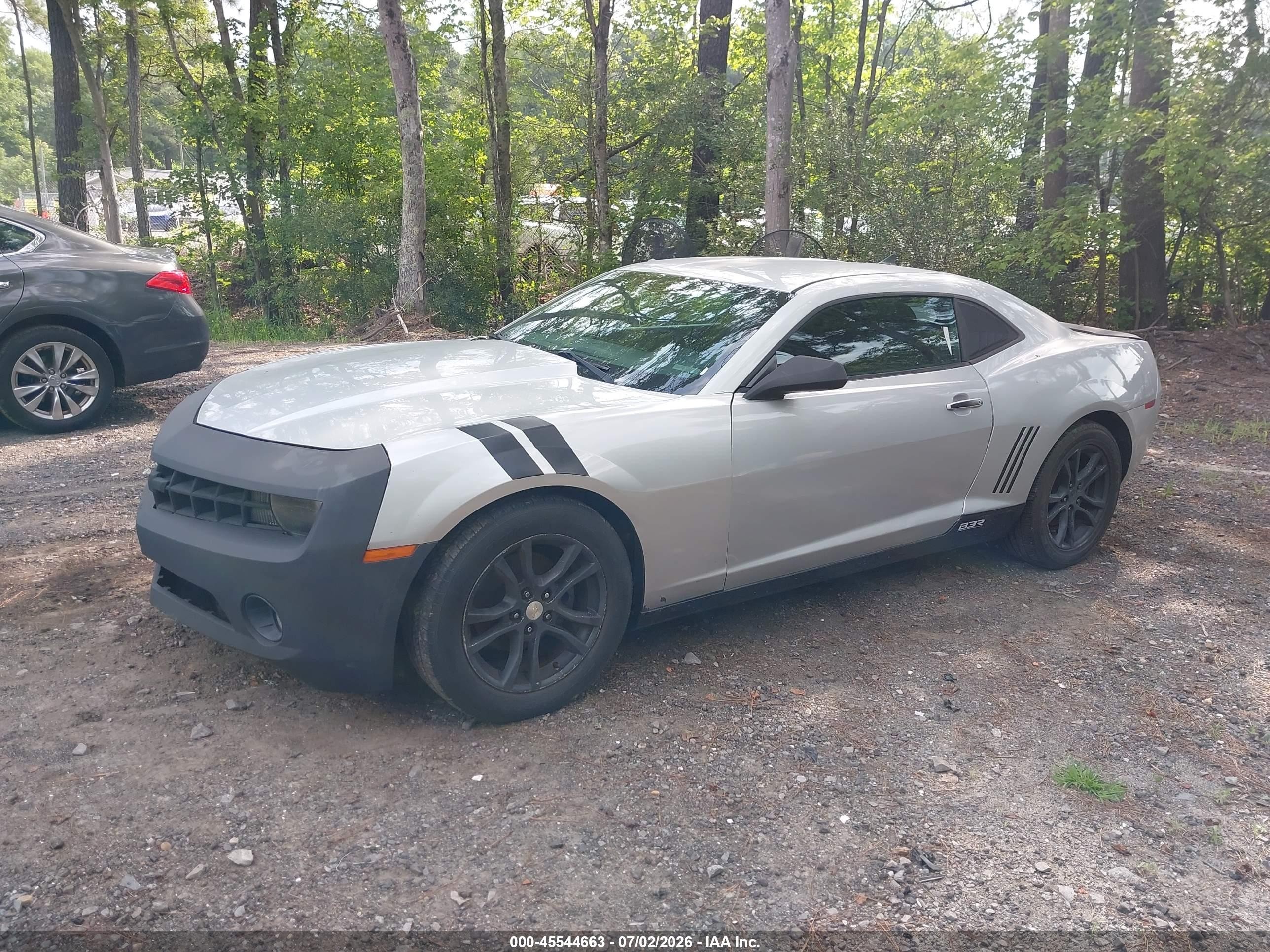 2011 Chevrolet Camaro 1lt Silver vin: 2G1FB1ED4B9155397