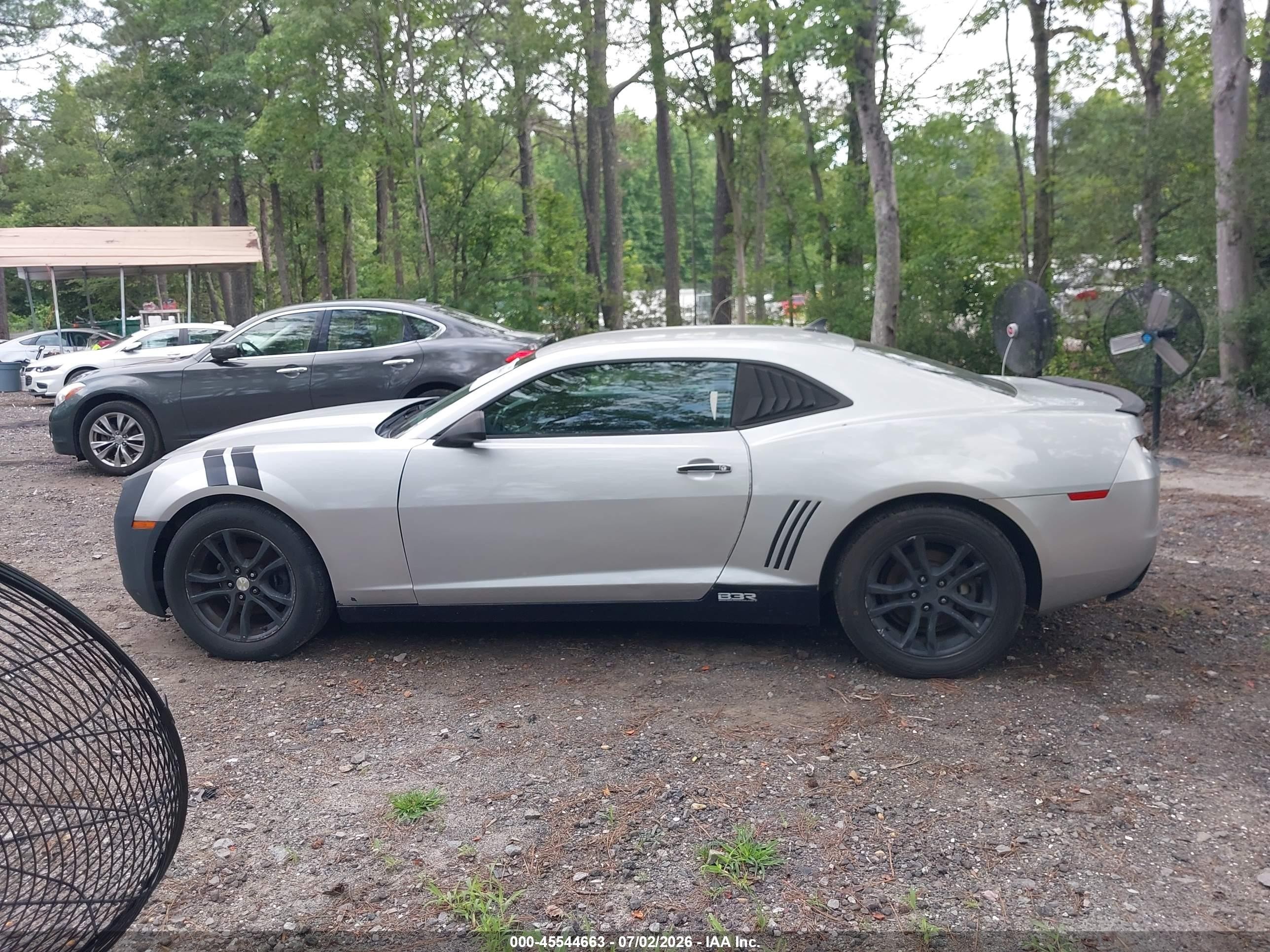 2011 Chevrolet Camaro 1lt Silver vin: 2G1FB1ED4B9155397
