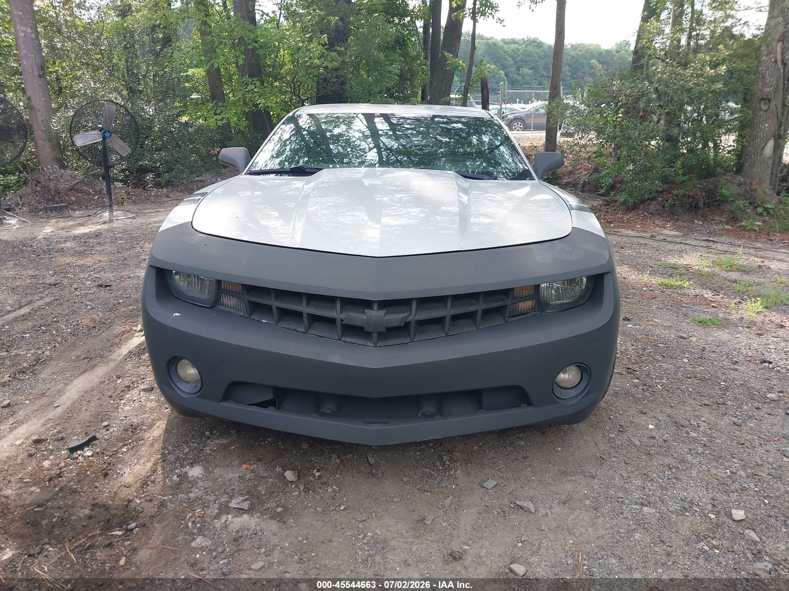 2011 Chevrolet Camaro 1lt Silver vin: 2G1FB1ED4B9155397
