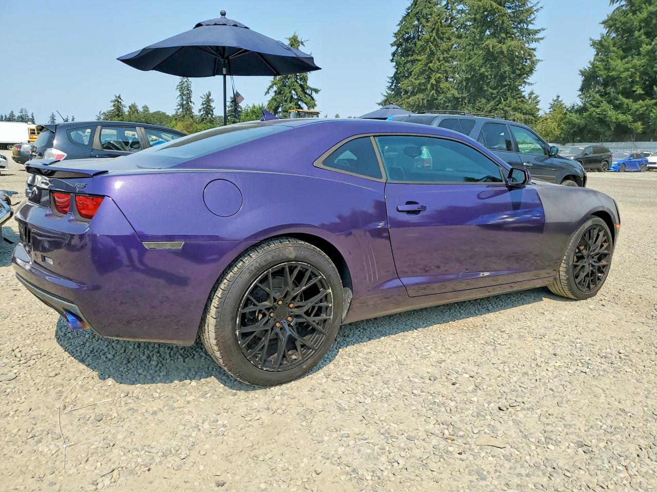2011 Chevrolet Camaro Lt Purple vin: 2G1FB1ED4B9155898