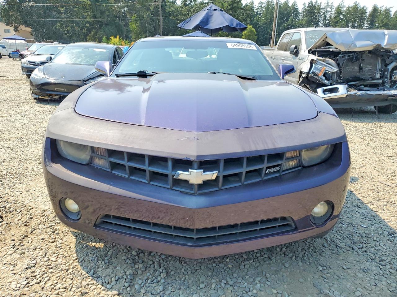 2011 Chevrolet Camaro Lt Purple vin: 2G1FB1ED4B9155898